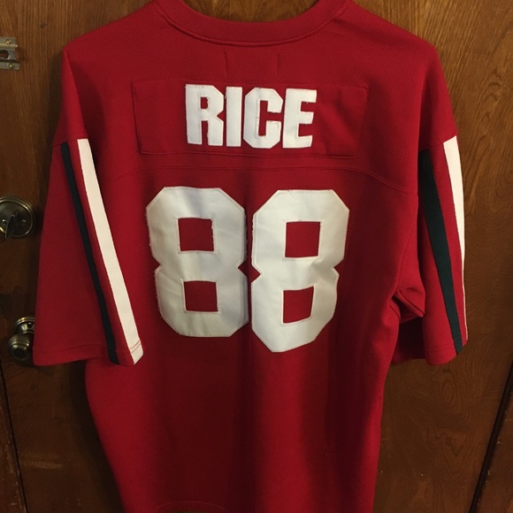 jerry rice college jersey